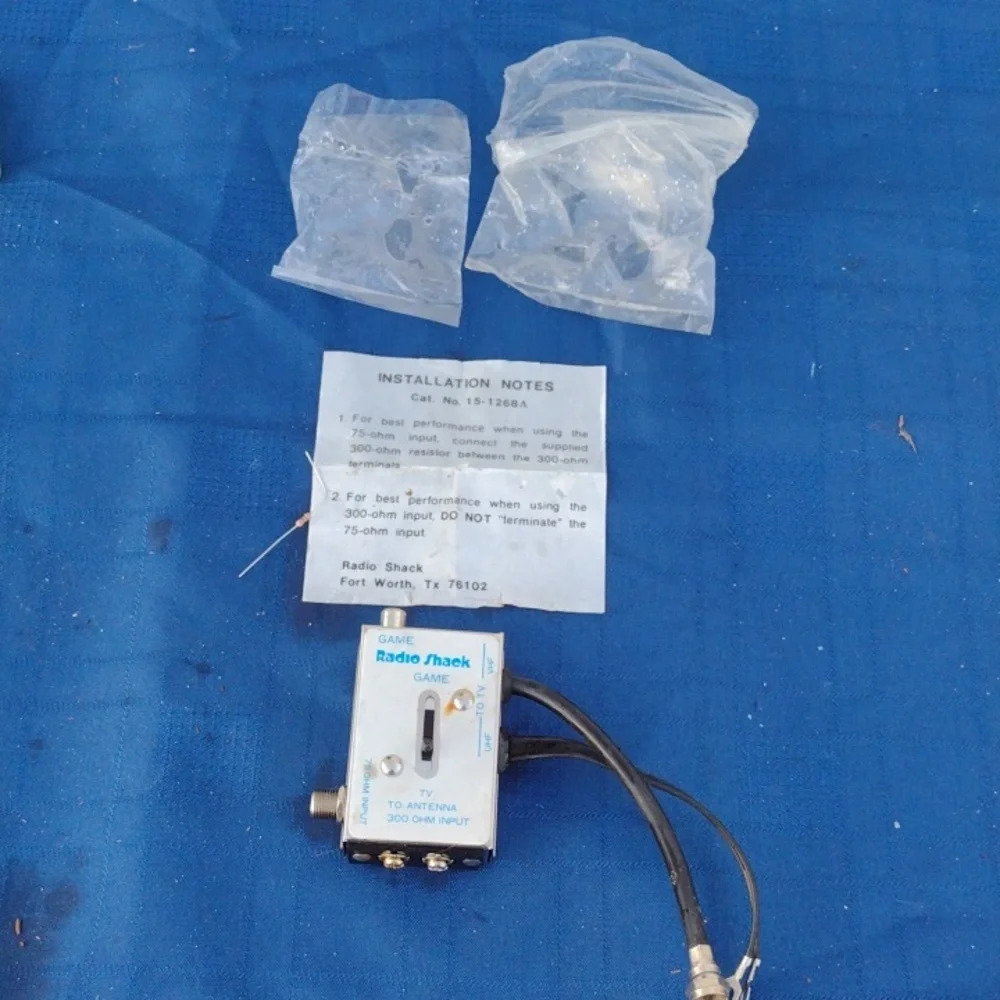 Radio Shack Game Input